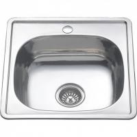 Изображение Мойка врезная 0,6мм 48х48 глубина 160мм Melana (арт. 64848)
