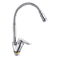 Смеситель для кухни Lemen гибкий излив LEMEN (арт. LC-91313-N19)