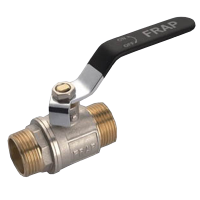 Изображение Кран шаровой 1/2 н/н - ручка Frap латунный FRAP (арт. F203.04)
