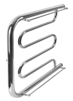 Изображение Полотенцесушитель Фокстрот П-М-образный 600х400 1" с полками Россия (арт. ФПМ6040)
