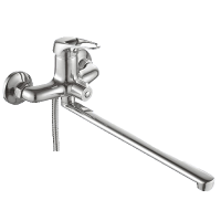 Смеситель для ванны однорычажный Rainsberg длинный излив RAINSBERG (арт. R3463F)