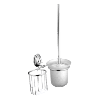 Изображение Ершик для унитаза с держателем освежителя OUTE (арт. TG1010-1)
