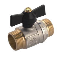 Изображение Кран шаровой 1/2 н/н - бабочка Frap латунный FRAP (арт. F213.04)
