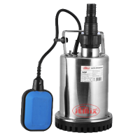 Изображение Насос вибрационный дренажный 400Вт, напор 8м, 120л/мин.Корпус-нерж.сталь Jemix (арт. SGP400)
