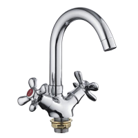 Смеситель для раковины двухвентильный Frap на гайке FRAP (арт. F13731-B)