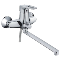 Смеситель для ванны однорычажный Lemen длинный излив LEMEN (арт. LB-2503)