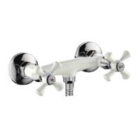 Смеситель для душевой Frud хром/белый Frud (арт. R20332)