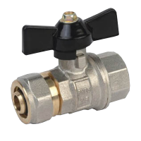 Изображение Кран с цангой 16 x 1/2вн (16*1/2F) FRAP (арт. F251.1604)
