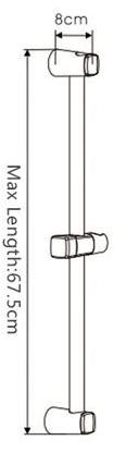 Стойка душевая GAPPO (арт. G8006)