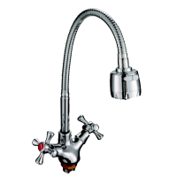 Смеситель-елочка Rainsberg гибкий излив на гайке RAINSBERG (арт. R5813F-8)