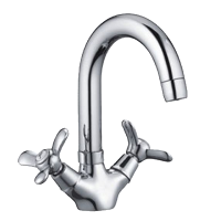 Смеситель для раковины двухвентильный Frap латунь FRAP (арт. F1312)