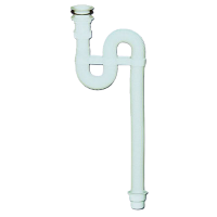 Изображение Сифон гофрированный "VIR" 1,5м (Ø40/50), пластиковая чашка Ø63мм Виркэн (арт. 30980313)
