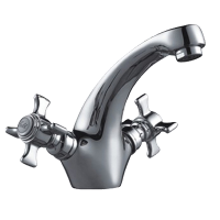 Смеситель для раковины двухвентильный Frap латунь FRAP (арт. F1024)