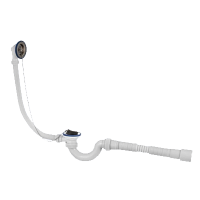 Изображение Обвязка "Мини-Элит" для ванн с нержавеющ. чашками и гофротрубой (Ø40/50) Виркэн (арт. 30980654)
