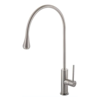 Смеситель для кухни однорычажный Fashun высокий излив нержавейка FASHUN (арт. A54003)