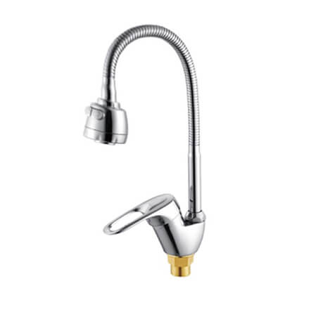 Смеситель для кухни однорычажный Feinise гибкий излив FEINISE (арт. S4613B)