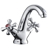 Смеситель для раковины двухвентильный Frap FRAP (арт. F10732-B)