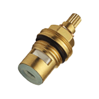 Кран-букса 1/2 керамика 20 шлицов 2 резьбы LEMEN (арт. YK02)