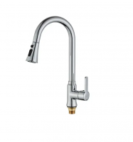 Смеситель для кухни однорычажный Feinise высокий излив с выдвижной лейкой FEINISE (арт. S40146)