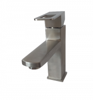 Смеситель для раковины однорычажный Lemen на гайке нержавейка LEMEN (арт. G11304)