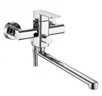 Смеситель для ванны однорычажный Lemen длинный излив LEMEN (арт. LB-2067)