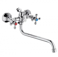 Смеситель для ванны двухвентильный Feinise длинный излив FEINISE (арт. S75317-35S)