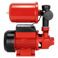 Изображение Автоматическая насосная станция JEMIX, Мощность 370 Ватт, максимальный напор 34 м, произв. 33 л/мин, макс. глуб. всасывания до 5 м. Крыльчатка из латуни. Накопительный бак 2л Jemix (арт. АПНВ-33-34 МИНИ)
