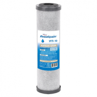 Изображение Картридж угольный, Карбон Блок сорбционная очистка воды, размер 10" Терра групп (арт. УГП-10)
