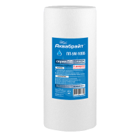 Изображение Картридж механический полипропиленовый (5 мкр), размер Big Blue 10" Терра групп (арт. ПП-5М10ББ)
