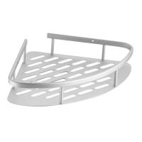 Изображение Полка в ванную 1-ярусная угловая алюминий FASHUN (арт. A7325-17)
