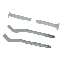 Изображение Кронштейн Frap для радиатора (2 шт.) с дюбелем 235мм FRAP (арт. F-4-235)
