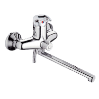 Смеситель для ванны однорычажный Lemen длинный излив LEMEN (арт. LB-2521)