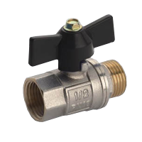 Изображение Кран шаровой 1/2 в/н - бабочка Frap латунный FRAP (арт. F212.04)
