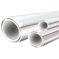 Изображение Труба полипропиленовая 20 мм SDR6 (PN25) армированная алюминием КРОСС Кросс (арт. 62420)
