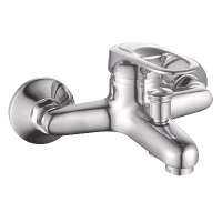 Смеситель для ванны однорычажный Rainsberg короткий излив RAINSBERG (арт. R3202F)