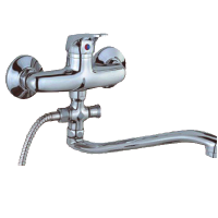 Смеситель для ванны однорычажный Lemen длинный излив LEMEN (арт. LC-2311)