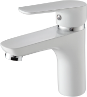 Смеситель для раковины Ammore однорычажный белый D-Lin (арт. A1003-C)