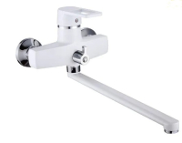 Смеситель для ванны однорычажный Feinise длинный излив белый FEINISE (арт. S2518-7-35F)