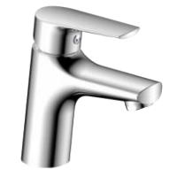 Смеситель для раковины однорычажный Rainsberg на гайке латунь RAINSBERG (арт. R2801)