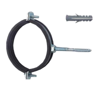 {Изображение Хомут JSGK-3/8" с дюбелем и шурупом Frap FRAP (арт. JSGK-3/8)
