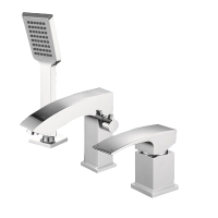 Смеситель на борт ванны Oute на 3 отверствия латунь OUTE (арт. T1006)