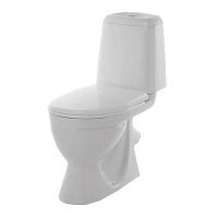 Изображение Унитаз-компакт Идеал эконом (арм. 1-реж. Уклад, сид.полипр.крепление) Санита Санита (арт. SAT1433)
