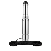 Изображение Насос скважинный диаметр 4 дюйма, кабель 20м, 370Вт, напор 35м Jemix (арт. CH 4-2-25)
