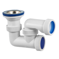 Изображение Сифон для душевого поддона "Универсал" с нержавеющей чашкой Виркэн (арт. 30980246)
