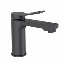 Смеситель для раковины D-Lin однорычажный нержавейка черный D-Lin (арт. D110364-A)