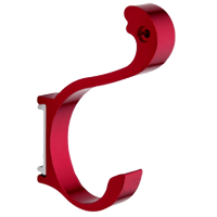 Изображение Крючок красный (авиационный алюминий) FRAP (арт. F204-8)
