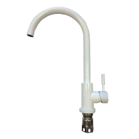 Смеситель для кухни Lemen высокий излив белый LEMEN (арт. LA9001W)