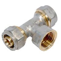 Изображение Тройник внутренний 16*1/2*16 FRAP (арт. F310.1604)
