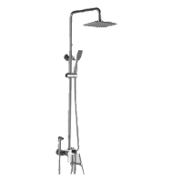 Смеситель с душевой стойкой Oute латунь OUTE (арт. T9204)