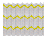 Изображение Штора для ванной 180х180 см полиэтилен солнечная фантазия FASHUN (арт. A8817)
